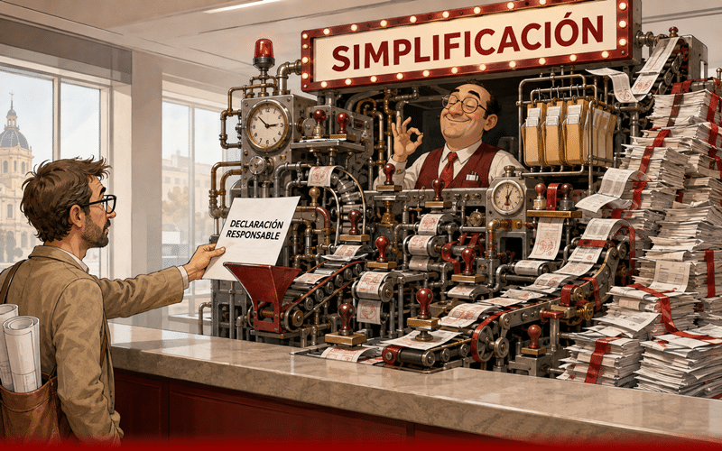 La nueva trampa de las declaraciones responsables en Madrid: no comunicar el final de obra