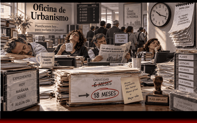 Más funcionarios y el triple de plazo para que caduque el procedimiento: la incompetencia de la Administración la paga el ciudadano