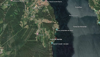 El TSXG confirma una orden de demolición de parte de una vivienda en Punta Das Mariñas, A Coruña.